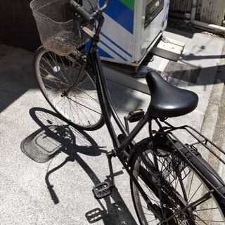 自電車　ママチャリ　変速機なし