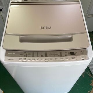 商談中　★未使用品★日立 洗濯機 BW-V80F 8kg 2021年 BEAT WASH ビートウォッシュ