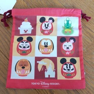 ［未使用］ディズニー巾着袋の画像