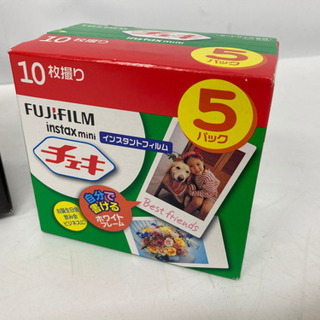 【6/3確約済み】【チェキ📸】FUJIFILM  インスタントカメラ チェキ フィルム付き　の画像