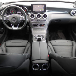 超極美車✨メルセデスベンツ AMG C63 パフォーマンスパッケージ 2015年式 ダイヤモンドホワイト 左ハンドルの画像
