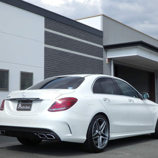 超極美車✨メルセデスベンツ AMG C63 パフォーマンスパッケージ 2015年式 ダイヤモンドホワイト 左ハンドルの画像