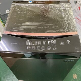 ★未使用品★アイリスオーヤマ 洗濯機　6kg IAW-T603 BL 2021年 カッコいい！ ブラックレーベル 珍しい