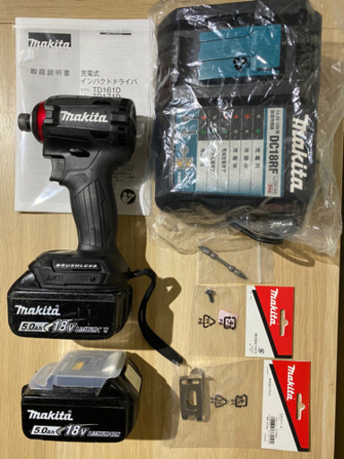 マキタ　TD171 18V 4モード インパクトドライバ　BL1850 黒　フルセット