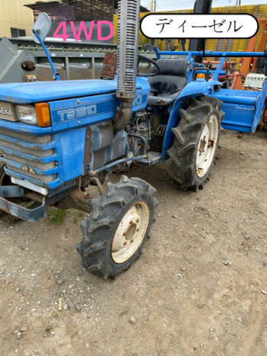 イセキTS1610中古4WDディーゼルトラクター動作確認済み16馬力