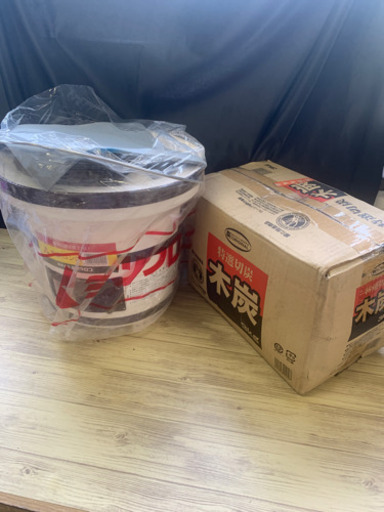 七輪・木炭3kgセット　新品