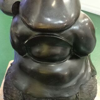 【愛品倶楽部柏店】銅製 俵大黒様 大黒天 置物【問合わせ番号：112-043358 002】の画像
