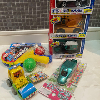 値下げ！おもちゃ色々　マルカ　ドライブタウン　ミニカー　新幹線　...