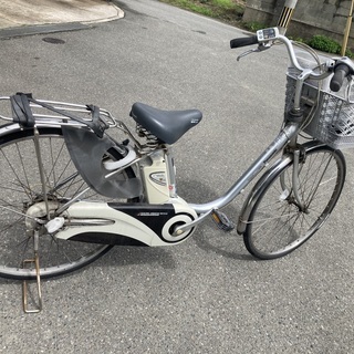 Panasonic 電動アシスト自転車 26インチ バッテリー長押し5点灯