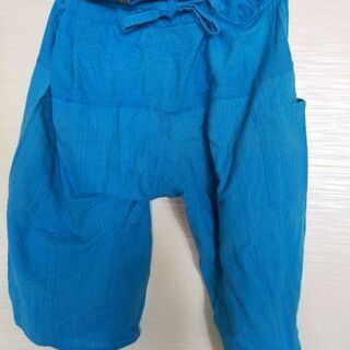 サルエルパンツ※ターコイズブルー