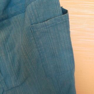サルエルパンツ※ターコイズブルーの画像