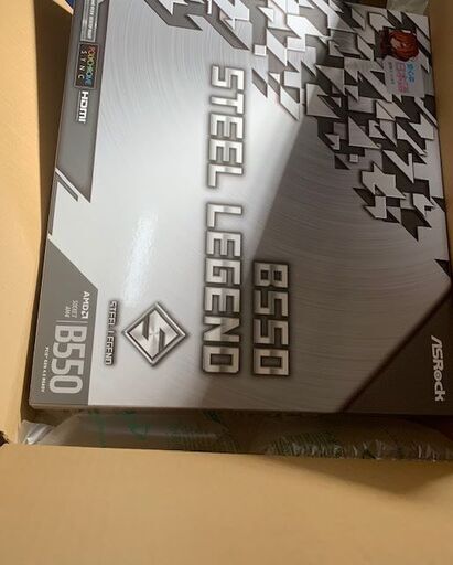 AMD　AsRock　マザーボードB550　SteelLegend（ATX)（個数１個）