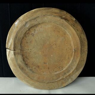 e709 古志野 平皿 合わせ箱 桃山時代 紅志野 志野焼 皿