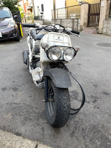 ズーマー　af58 rucks バーハンドル　カスタム　消耗品交換済み