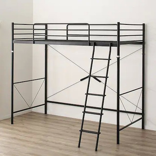 ニトリ　ハイベッド　黒