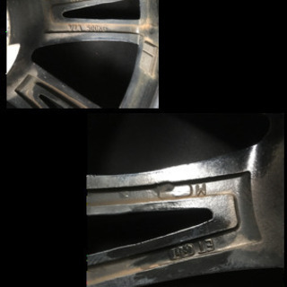 お取引中　17インチ　7JJ アルミホイル　4穴　4本の画像