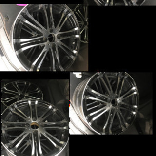 お取引中　17インチ　7JJ アルミホイル　4穴　4本の画像