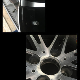 お取引中　17インチ　7JJ アルミホイル　4穴　4本の画像