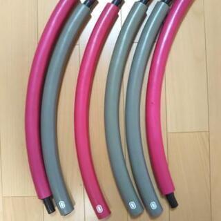 『アルコール除菌済』 フラフープ  ダイエット用 エクササイズ用の画像