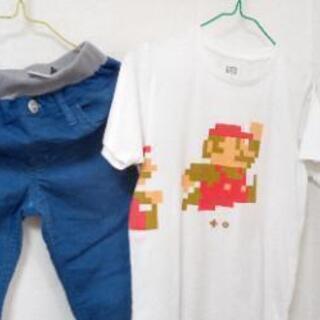 マリオTシャツ＋ズボン　140の画像