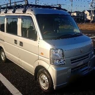 エブリィバン PA ハイルーフ MT 4WD DA64V 24年...