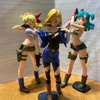 【フィギュア】ドラゴンボール　　ブルマ　18号　ランチ　箱ありの画像