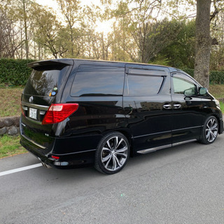 車検5年3月 H24年 20アルファード 後期 本革 ブラック 350G Lパッケージの画像