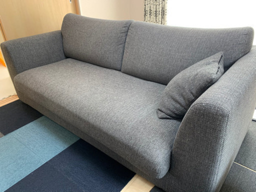 カウチソファ グレー