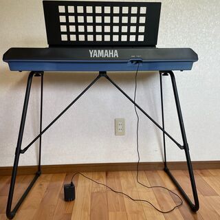 ★39,000円相当★ポータブルキーボード YAMAHA PORTATONE ヤマハポータートーン PSR-190&ボータトーン用キーボードスタンド L-2Cの画像