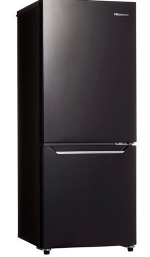 冷蔵庫(幅48cm) 150L 2ドア 右開き HR-D15CB 自動霜取機能付