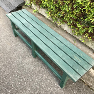 ガーデンベンチ　あげます