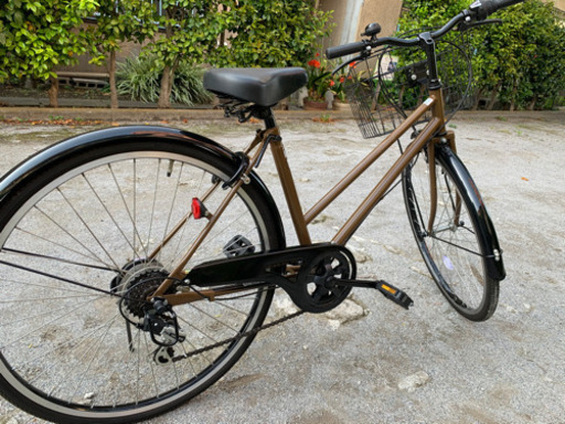 自転車　シティサイクル　26インチ　6段ギア　Lupinus