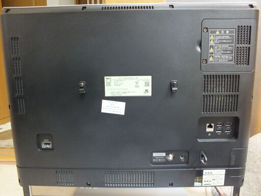 NEC一体型デスクトップパソコン　VN770SSB-E3　WIN10　23インチディスプレイ