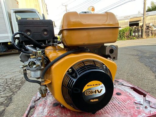 実演動画あり 整備済み　富士スバル　ロビン　セル付 13.5馬力 4サイクル OHV　ガソリン エンジン　EH41DS　現物確認歓迎 初期不良対応OK