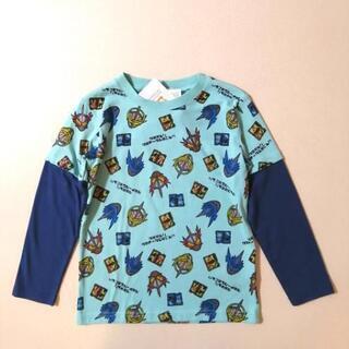 新品 仮面ライダー 長袖Tシャツ ロンＴ 130cm 重ね着風 ...
