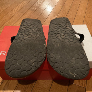 【SH-3】24.0 ビルケン Birkenstock サンダル たたみ コルク ビーチサンダルの画像