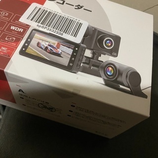 ドライブレコーダー  32GBカード付き 前後カメラ 小型ドラレ...
