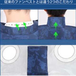 空調服ベスト　新品未開封の画像