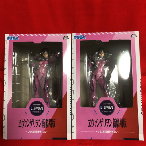 エヴァンゲリオン　新劇場版　  マリ×長距離ライフル　 ＬＰＭフィギュア