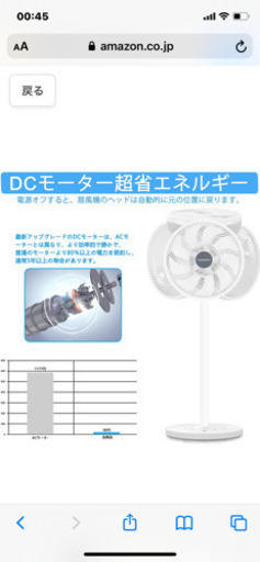 リビング扇風機　新品未開封