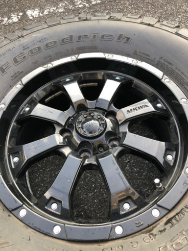 MKW 17インチホイール+(マッドテレーン35 おまけ)