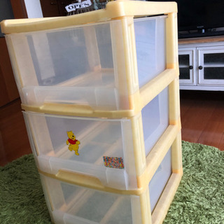 3段クリアケース