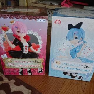 リゼロ レム　ラム　ワンダーランド　フィギュアセット