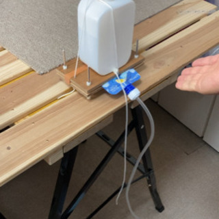 どこでも足踏み式消毒液ポンプスタンド　アルコールポンプスタンド-...