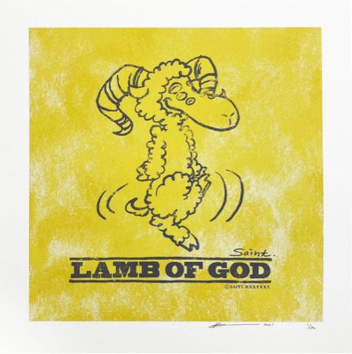 LAMB OF GOD 細川雄太 版画 直筆EDサイン入り 100枚限定 1桁台　即完売品