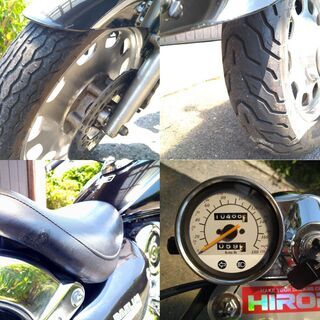 希少車 デイスター125 FI  DAELIM  DAYSTAR 調子良好 125CC アメリカン 動画あり  ツーリングの画像