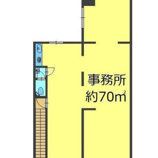 ★貸店舗・事務所★南田辺駅１分　２階約７０㎡　商店街通り　おしゃ...