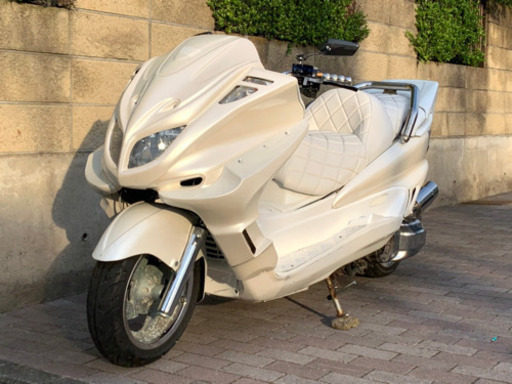 オールホワイトカラー‼︎ 【YAMAHA マジェスティ】LEDレインボー328‼︎