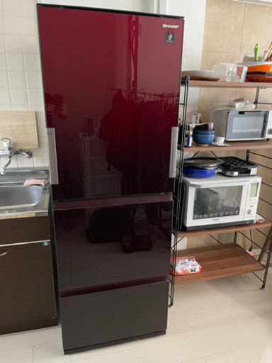 シャープ　プラズマクラスター付き　365L 冷蔵庫