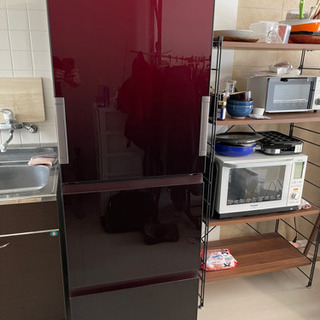 シャープ　プラズマクラスター付き　365L 冷蔵庫　
